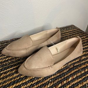 3/$30 Women Tan Loafers- Charlotte Russe